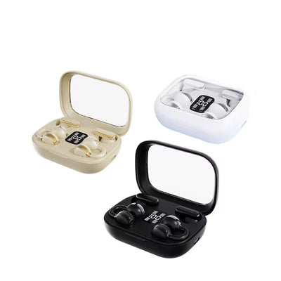 Écouteurs Bluetooth 2-en-1 – Style Classique &amp; Boucles d’Oreilles