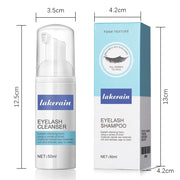 High Quality 50ml Eyelash Shampoo Gentle Cleansing Eyelashes/Grafting Extension Eyelashes Mousse Foam Pro Eyelash Cleaner