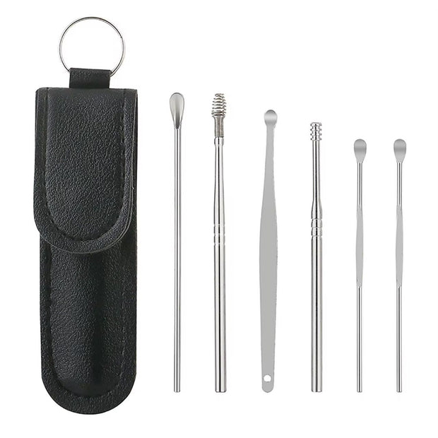 Kit de Nettoyage d'Oreille Complet - Plus Sûr que les Cotons-Tiges ! 👂