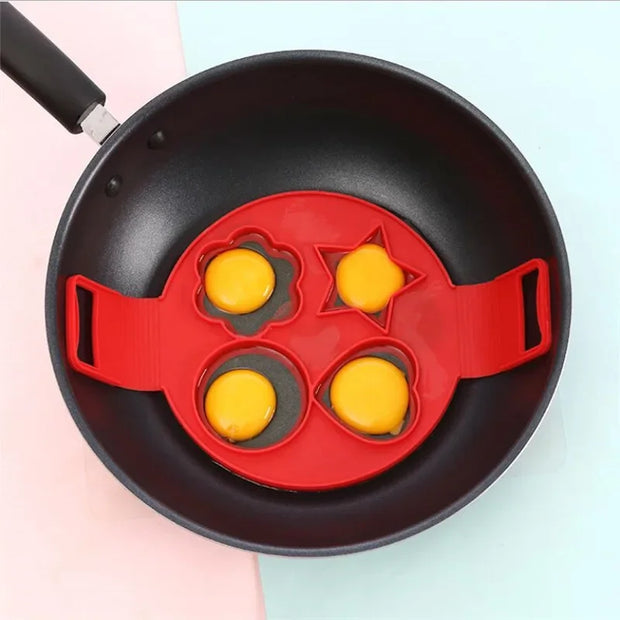 Moule en Silicone pour Œufs et Crêpes.