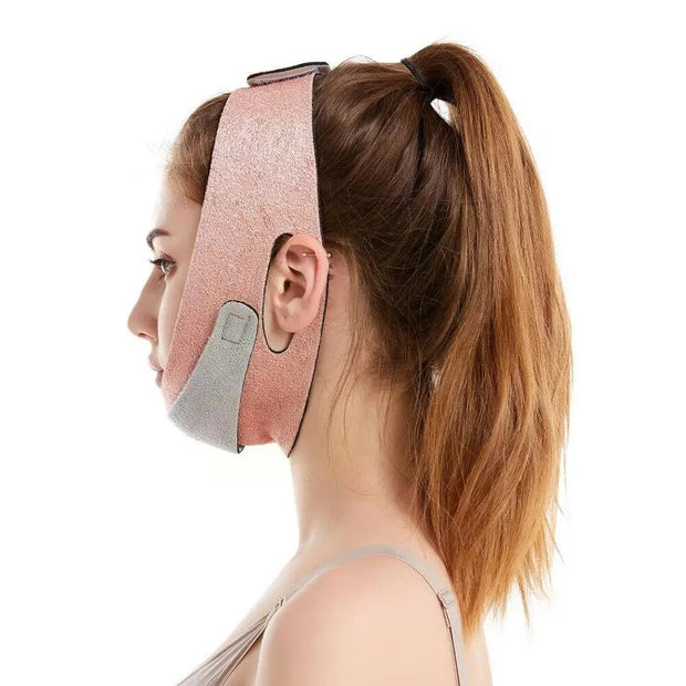 Face Lifting Slimming Belt Chin Cheek Lift Up Breathable Sleep Bandage Massage Graphene V Shape Tools Facial Sleeping Beaut E2D1