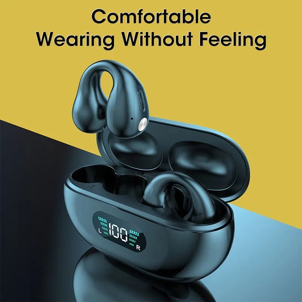 2023 For Sound Earcuffs TWS Earbuds Wireless Earphones Bluetooth 5.3 Headphone HiFi Stereo Sports Waterproof Earhook Mic