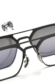 ZIROSAT 9910 Polarized Sunglasses Men Women Magnetic Clip On Glasses Titanium Optical Prescription Eyewear Frames Eyeglasses