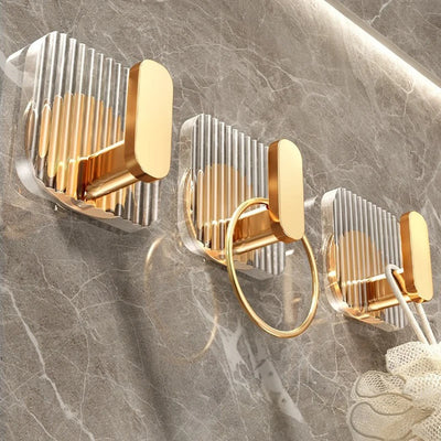 Acrylic Tranparent Multifunction Wall Hook Key Cloth Organizer Hanger Bathroom Robe Towel Rack Kitchen Hardware Hooks