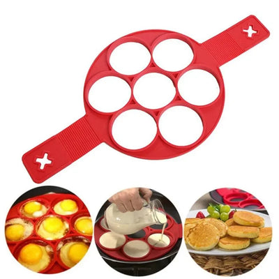 Moule en Silicone pour Œufs et Crêpes.