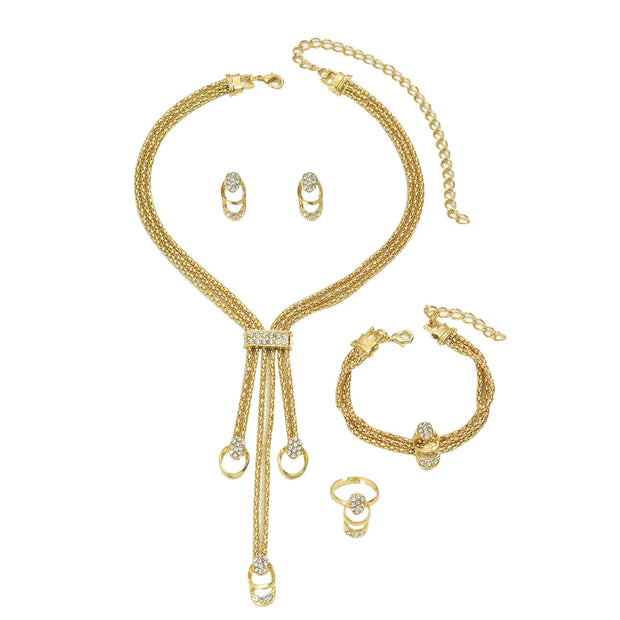 Bijoux Ensembles pour Femmes De Luxe 4 pièces CIV