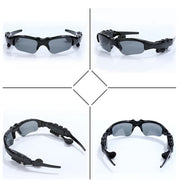 Bluetooth-compatible Glasses Stereo Wireless Headphones With Microphone Polarized Sunglasses Noise Cancelling Earphones