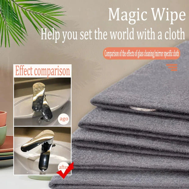 Magic Cleaning Cloth Kitchen Accessories Cleaning Rags Microfiber Cloths Products for Home Wipes for Glasses Microfiber Cloths