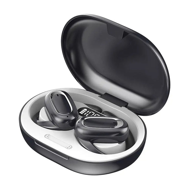Bluetooth 5.3 Wireless Sport Earphones LED Digital HiFi Stereo Noise Gaming Reduction Headphones Display P5H0