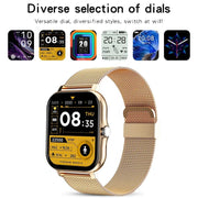 Women Smart Watch Men 1.69&quot Full Touch Screen Heart Rate Fitness Tracker Ladies Watch Bluetooth Call Smart  for Android IOS