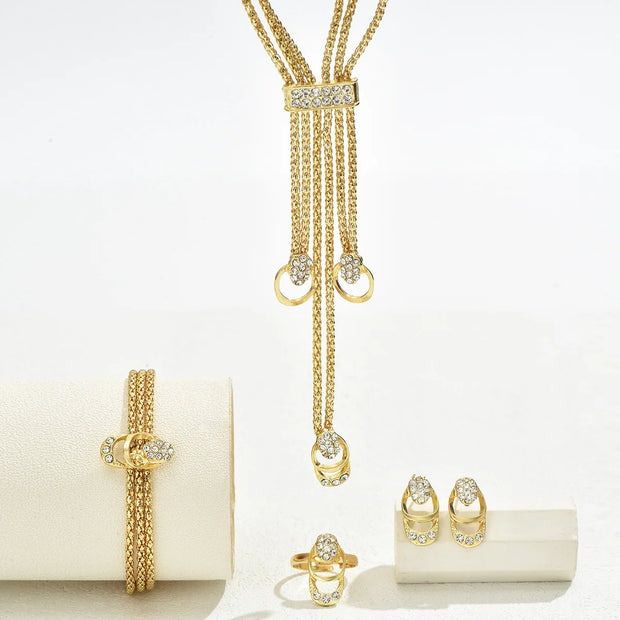 Bijoux Ensembles pour Femmes De Luxe 4 pièces CIV