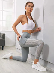 Women Seamless Pink Legging Sport Women Fitness Pocket Legging Fashion Femme High Waist Gym Leggings Yoga Clothing Dropshipping