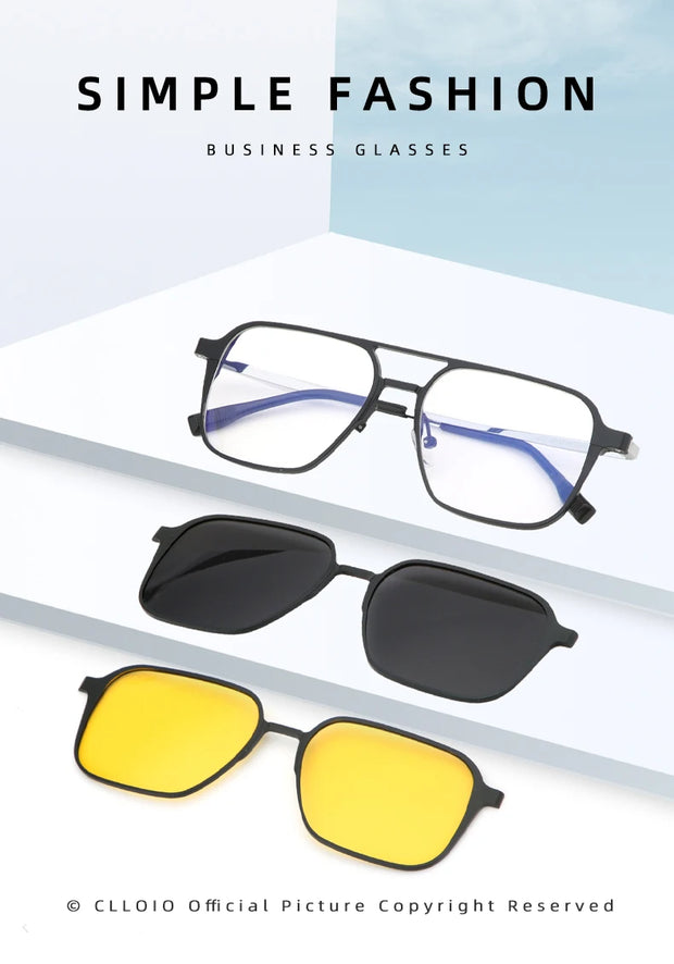 Lunette de soleil 3 en 1