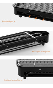 🔥 Barbecue Électrique Sokany 2 en 1