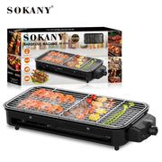 🔥 Barbecue Électrique Sokany 2 en 1