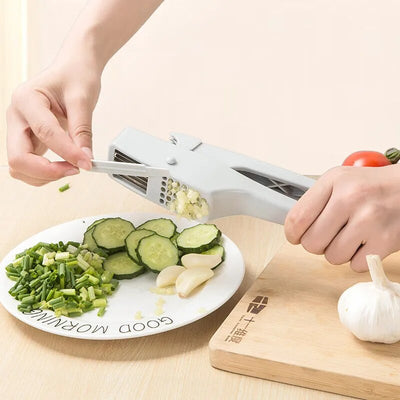 Garlic Slicing Press Multifunctional Clip Press Dicer Garlic Squeezer Rammer Kitchen Tools Accessories Cuisine Cozinha Cocina
