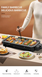 🔥 Barbecue Électrique Sokany 2 en 1