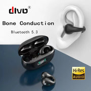 Original TWS Waterproof Bluetooth Earphones Open Ear Clip Earbuds Wireless Headphones with Mic Headsets for Android&iPhone
