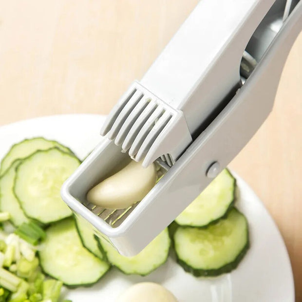 Garlic Slicing Press Multifunctional Clip Press Dicer Garlic Squeezer Rammer Kitchen Tools Accessories Cuisine Cozinha Cocina