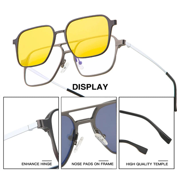 Lunette de soleil 3 en 1