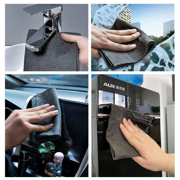 Magic Cleaning Cloth Kitchen Accessories Cleaning Rags Microfiber Cloths Products for Home Wipes for Glasses Microfiber Cloths