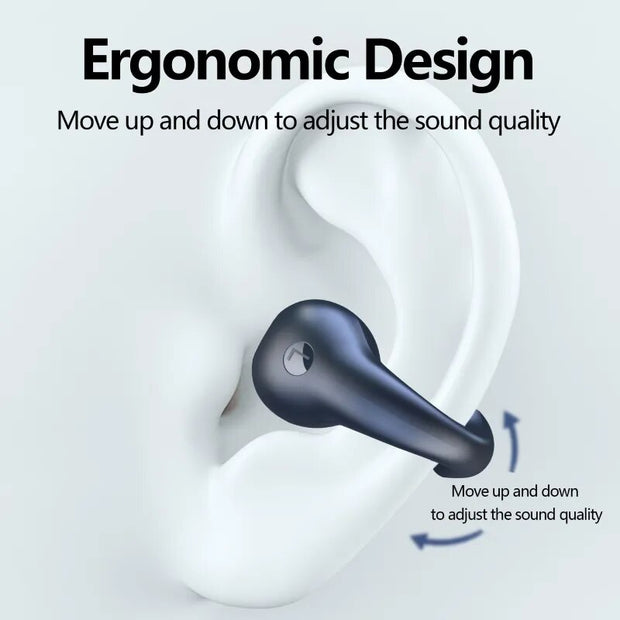 Original TWS Waterproof Bluetooth Earphones Open Ear Clip Earbuds Wireless Headphones with Mic Headsets for Android&iPhone