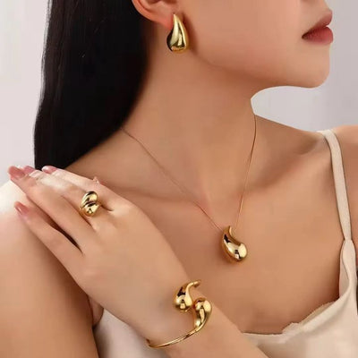 Ensemble de bijoux élégants pour femme 4 en 1